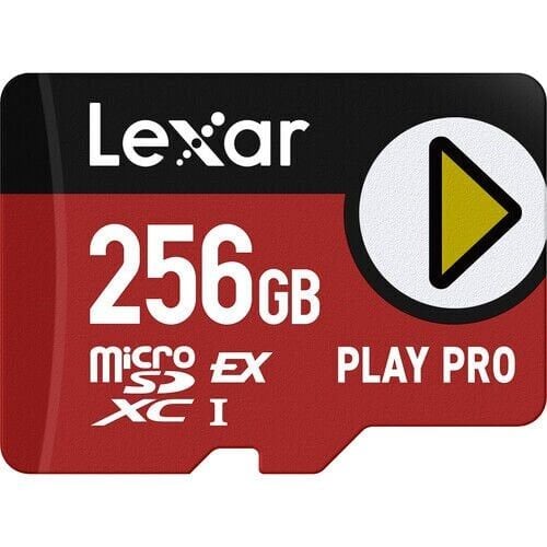 Lexar 256GB PLAY PRO microSDXC Express ürün görseli