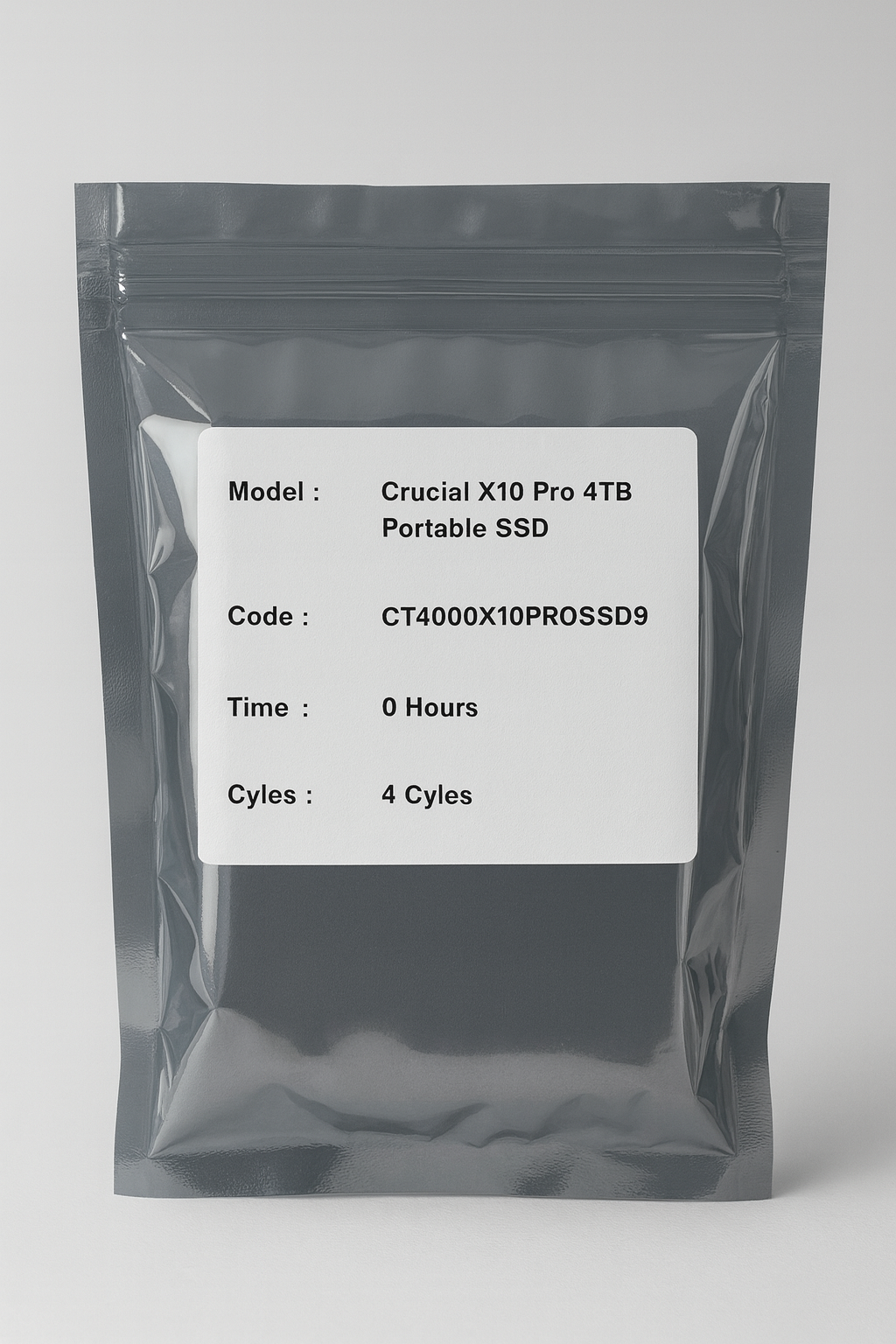 Crucial X10 Pro 4TB USB 3.2 Gen 2x2 Taşınabilir SSD- KUTUSUZ GÜMRÜK ÜRÜNÜ