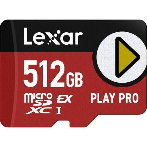 Lexar 512GB PLAY PRO microSDXC Express Hafıza Kartı