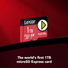 Lexar 1TB PLAY PRO microSDXC Express Hafıza Kartı