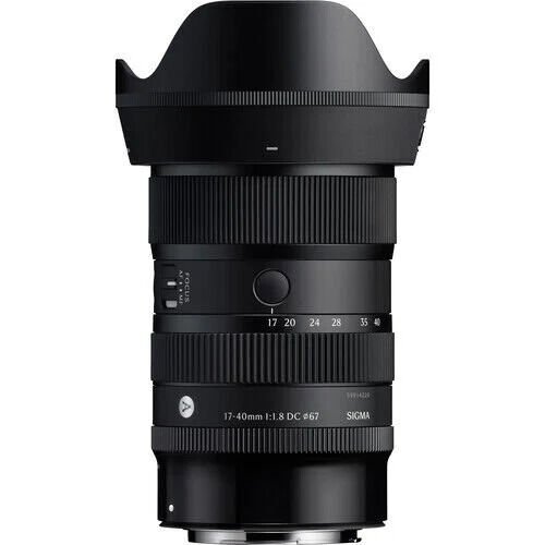 Sigma 17-40mm f/1.8 DC Art – farklı açıdan görünüm Sigma 17-40mm f/1.8 DC Art farklı açıdan görünüm