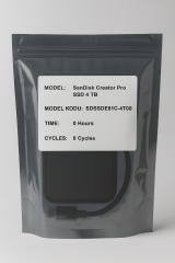 SanDisk Creator Pro SSD 4TB USB 3.2 Gen 2x2 Taşınabilir SSD