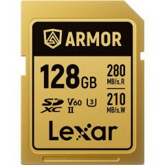Lexar Armor Gold SDXC UHS-II U3 V60 128 GB Hafıza Kartı