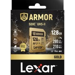 Lexar Armor Gold SDXC UHS-II U3 V60 128 GB Hafıza Kartı