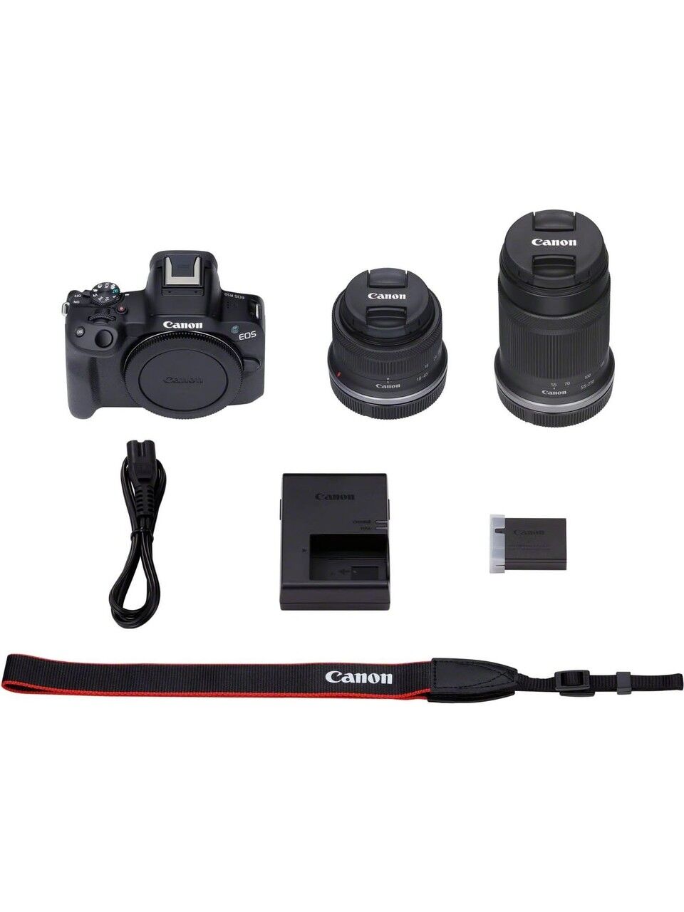 Canon EOS R50 – farklı açıdan görünüm Canon EOS R50 farklı açıdan görünüm