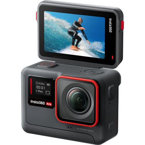 Insta360 ACE 6K Action Kamera – farklı açıdan görünüm Insta360 ACE 6K Action Kamera farklı açıdan görünüm