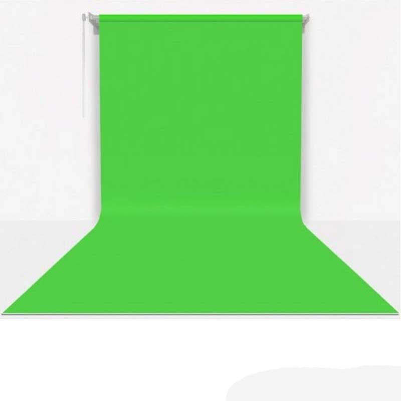 Gdx Sabit (Tavan & Duvar) Kağıt Sonsuz Stüdyo Fon Perde (Green/Yeşil) 2.70x11 Metre