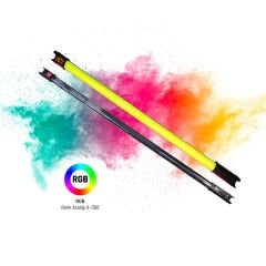 GDX TB-80 RGB 45W Youtube Canlı Yayın Arka Plan Renkli Dolgu Işığı Led Tüp Işık (Uzunluk: 80 cm)
