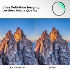 K&F Concept 86mm NANO-X MCR-UV 28 Çok Katmanlı Kaplamaya sahip  Koruma Filtresi 8K Ultra HD