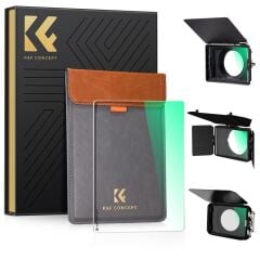 K&F NANO-X MCUV  4x5.65 Filtre Tilta ve SmallRig ve Diğer Matbox  ile Uyumlu 4mm HD Optik Cam