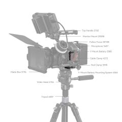 SmallRig 4161 Black Mamba Canon EOS R6 Mark II / R6 Mark III  için Kafes
