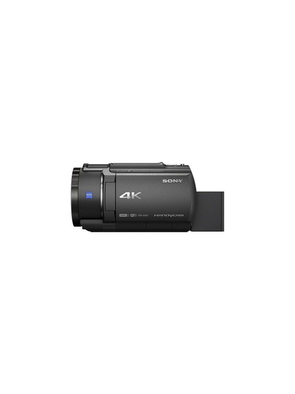 Sony FDR-AX43 – farklı açıdan görünüm Sony FDR-AX43 farklı açıdan görünüm