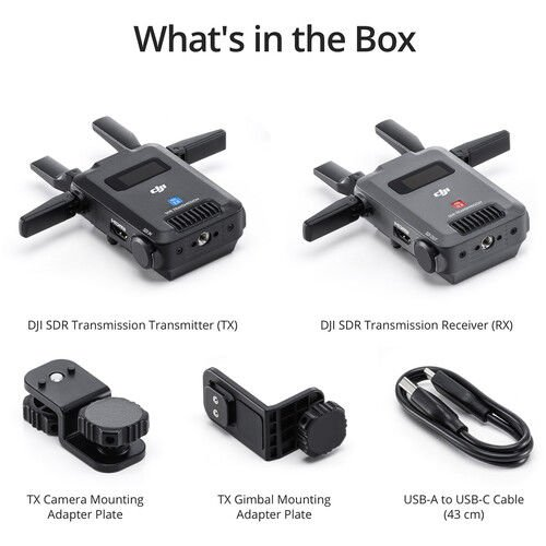 DJI SDR Transmission Combo – yakın plan görseli DJI SDR Transmission Combo yakın plan görseli