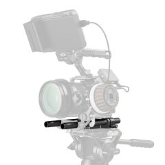 SmallRig 5609 Çift 15 mm Olta Kelepçeli Alt Montaj Plakası