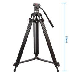 Jieyang JY0508A Hidrolik Çantalı Video Tripod