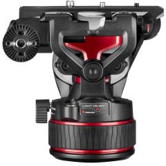 Manfrotto Nitrotech 608 Head & Alu Twin GS Video Tripod