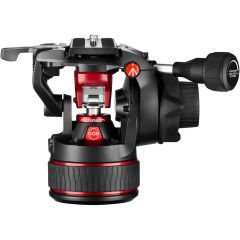 Manfrotto Nitrotech 608 Head & Alu Twin GS Video Tripod