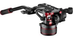 Manfrotto Nitrotech 608 Head & Alu Twin GS Video Tripod
