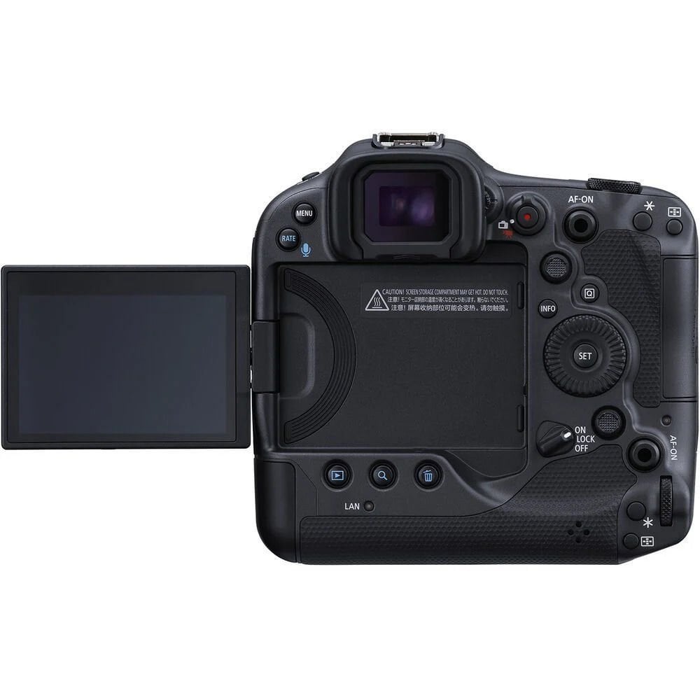 Canon EOS R3 – farklı açıdan görünüm Canon EOS R3 farklı açıdan görünüm
