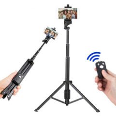 PDX 101 Fotoğraf ve Video Çekimi İçin 102cm Kumandalı Telefon Tripodu
