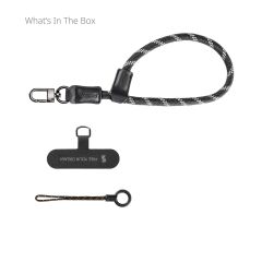 SmallRig 4990 FilMov Telefon Bileklik Kayışı (Siyah)