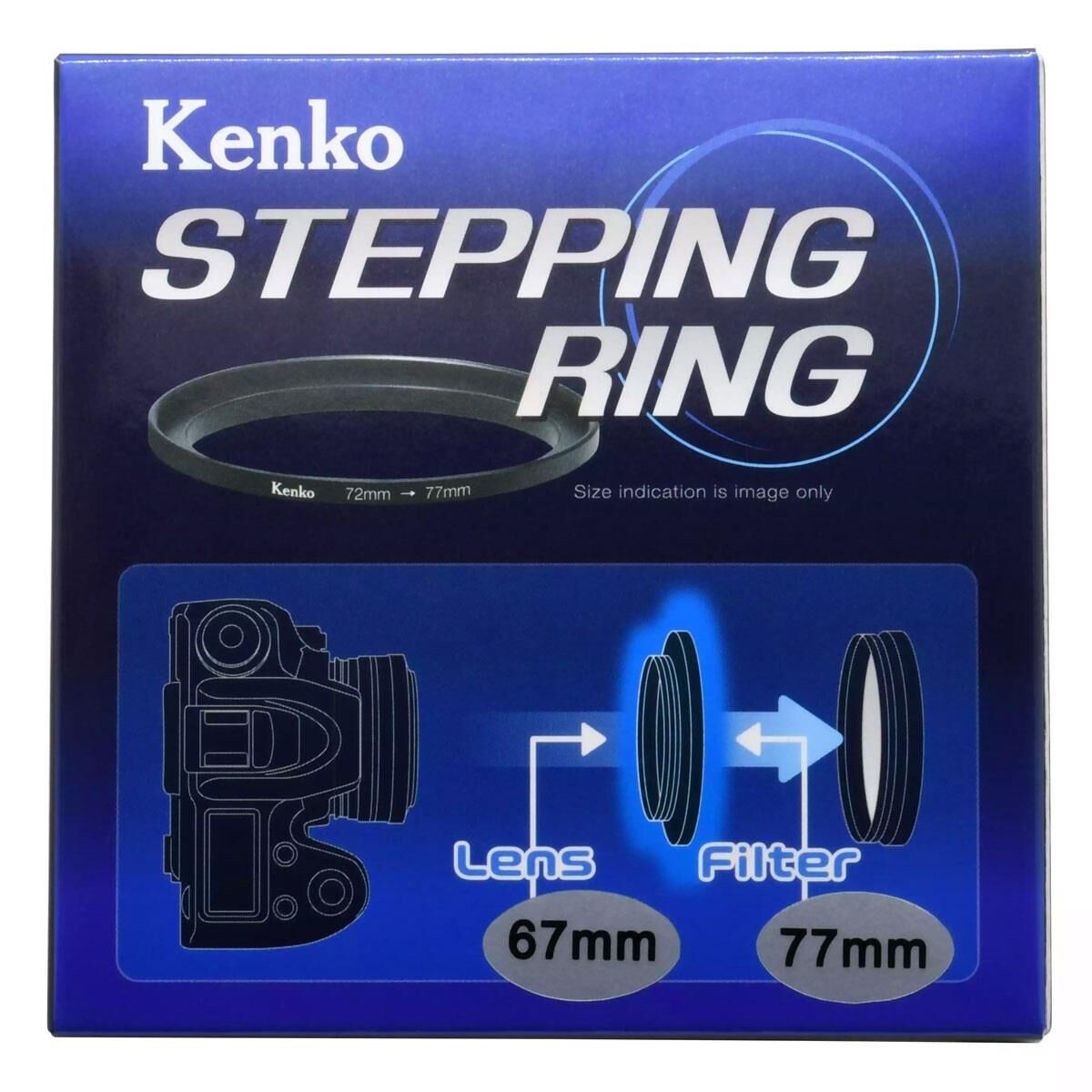Kenko 62-72mm Çevirici Ring – detay görseli Kenko 62-72mm Çevirici Ring detay görseli