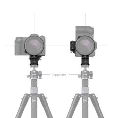 SmallRig 4305 FUJIFILM'e GFX Serisi İçin Döndürülebilir Yataydan Dikeye Montaj Plakası Kiti
