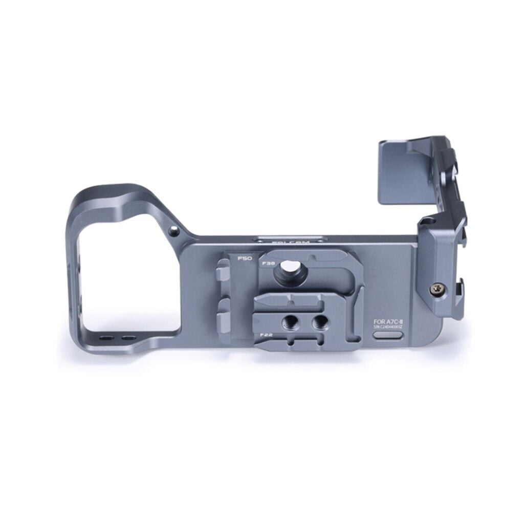 FALCAM F22 F38 F50 Quick Release Camera L Bracket A7C II – farklı açıdan görünüm FALCAM F22 F38 F50 Quick Release Camera L Bracket A7C II farklı açıdan görünüm