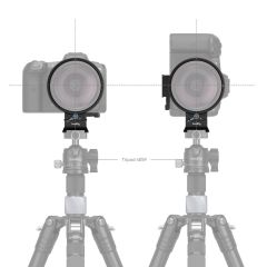 SmallRig 4300 Canon EOS'a  R Serisi İçin Döndürülebilir Yataydan Dikeye Montaj Plakası Kiti