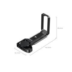SmallRig 6034 Sony Alpha 7 V / 7R V / 7 IV  için AirTag Yuvalı L Şekilli Montaj Plakası