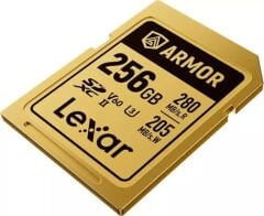 Lexar 256GB Armor Gold UHS-II SDXC 6K V60 Hafıza Kartı