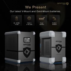 PATONA PROTECT V-Mount Pil V150-PD100 148Wh USB-C USB-A D-Tap 2xDC çıkışı