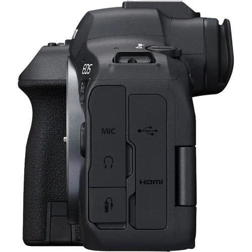 Canon EOS R6 Mark II – yakın plan görseli Canon EOS R6 Mark II yakın plan görseli