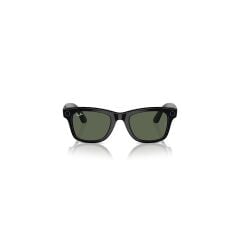 Ray-Ban Meta Wayfarer Akıllı Gözlük RW4008 53 Beden 601/7153 Parlak Siyah G15 Yeşil