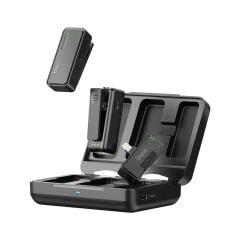 Ulanzi UW-MIC Kablosuz İkili Kayıt Yaka Mikrofonu - Lightning