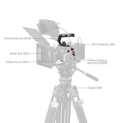 SmallRig 5955 Canon EOS R6III Mark III / R6II Mark II   için Temel Kafes Kiti