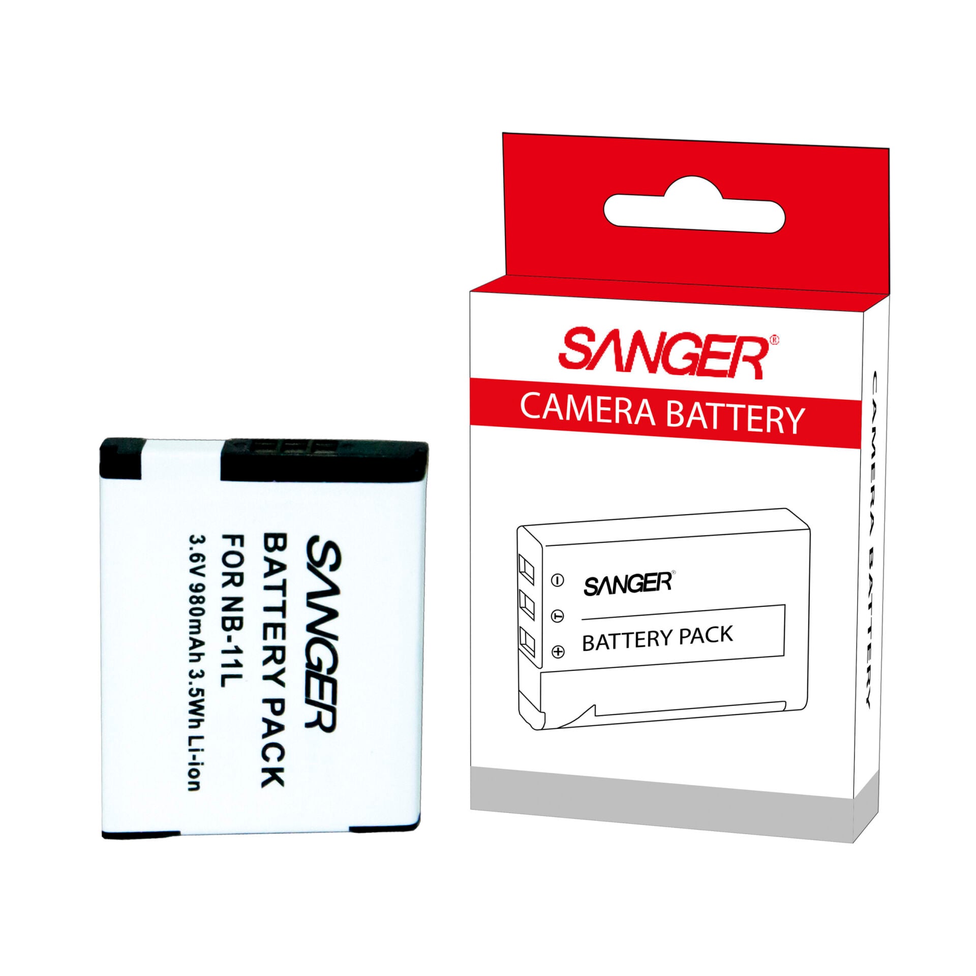 Sanger NB-11L Canon Uyumlu Batarya