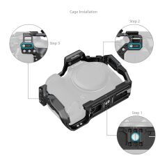 SmallRig 5954 ''HawkLock'' Hızlı Çıkarma  Canon EOS R6III Mark III / R6II Mark II için Kafes