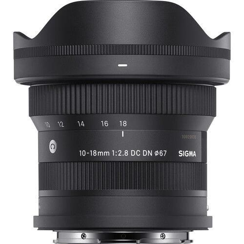 Sigma 10-18mm f/2.8 DC DN Contemporary – ürün görseli Sigma 10-18mm f/2.8 DC DN Contemporary ürün görseli