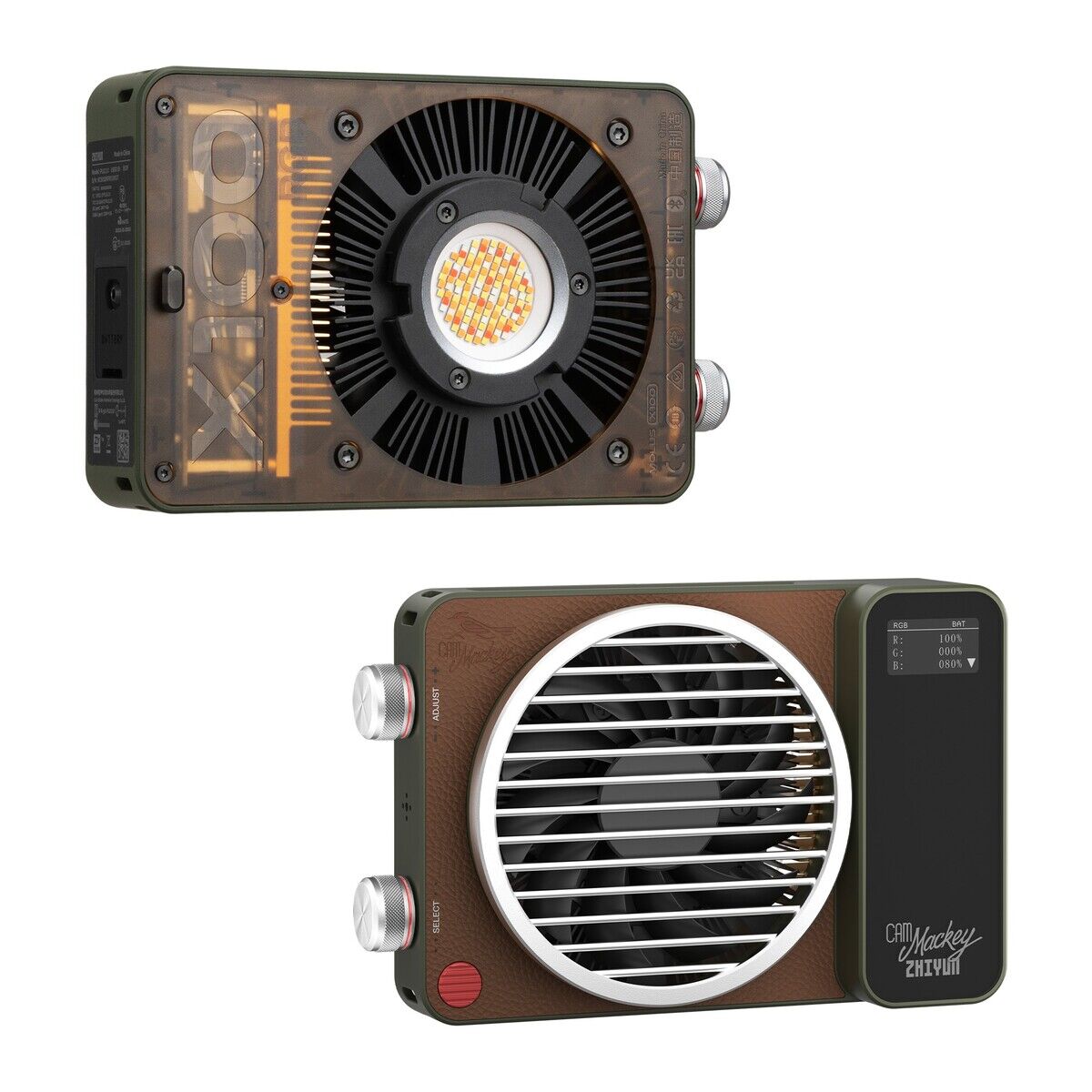 Zhiyun MOLUS X100 RGB Pro – detay görseli Zhiyun MOLUS X100 RGB Pro detay görseli