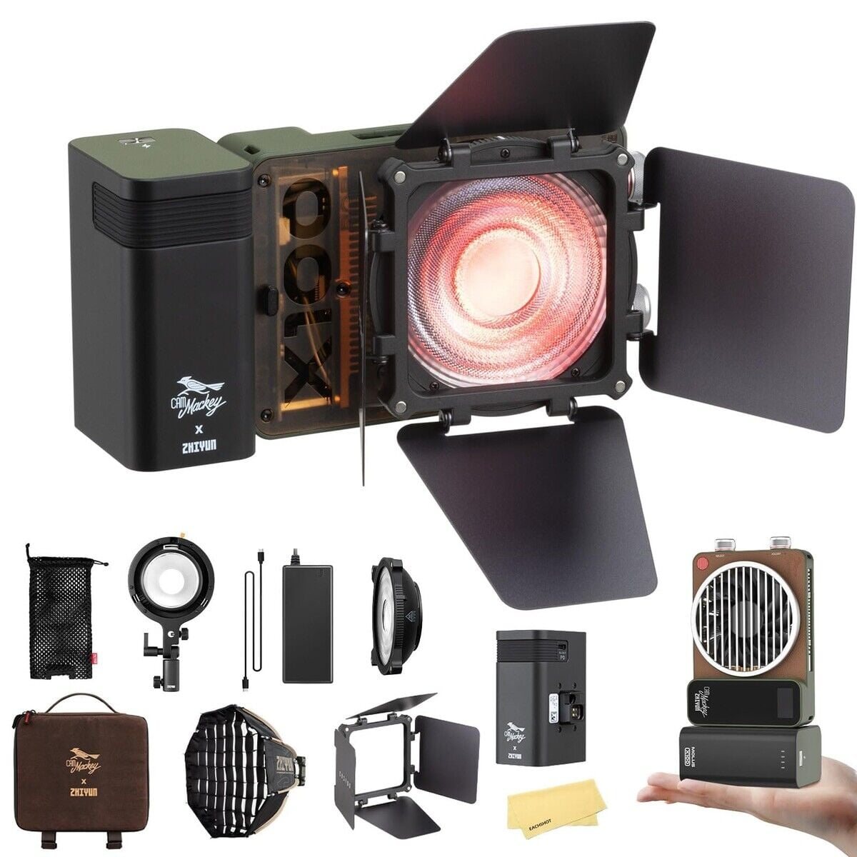 Zhiyun MOLUS X100 RGB Pro – ürün görseli Zhiyun MOLUS X100 RGB Pro ürün görseli