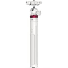 Ulanzi MT-44 149cm 2si 1 Arada Hızlı Açılır Selfie Çubuğu Tripod Telefon Kamera Uyumlu Beyaz - 2503E