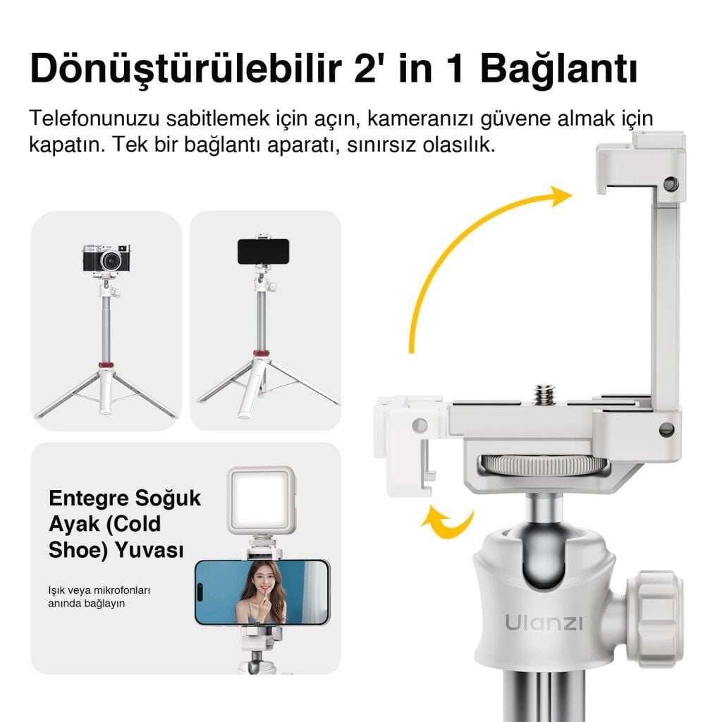 Ulanzi MT-44 149cm – yakın plan görseli Ulanzi MT-44 149cm yakın plan görseli