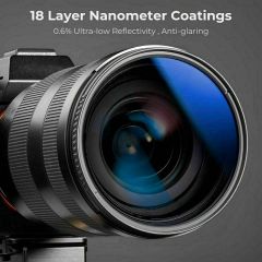 K&F Concept NANO-K SERIES 49mm HMC-CPL Filtre Ultra İnce Çok Kaplamalı
