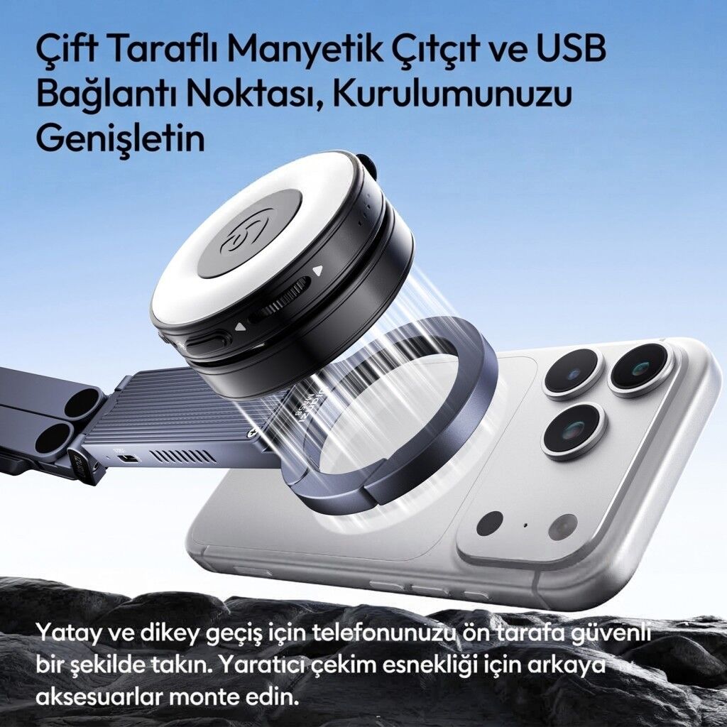 Ulanzi MA58 SSD Enclosure – yakın plan görseli Ulanzi MA58 SSD Enclosure yakın plan görseli