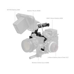 SmallRig Nikon ZR 5647 için  Kafes Kiti