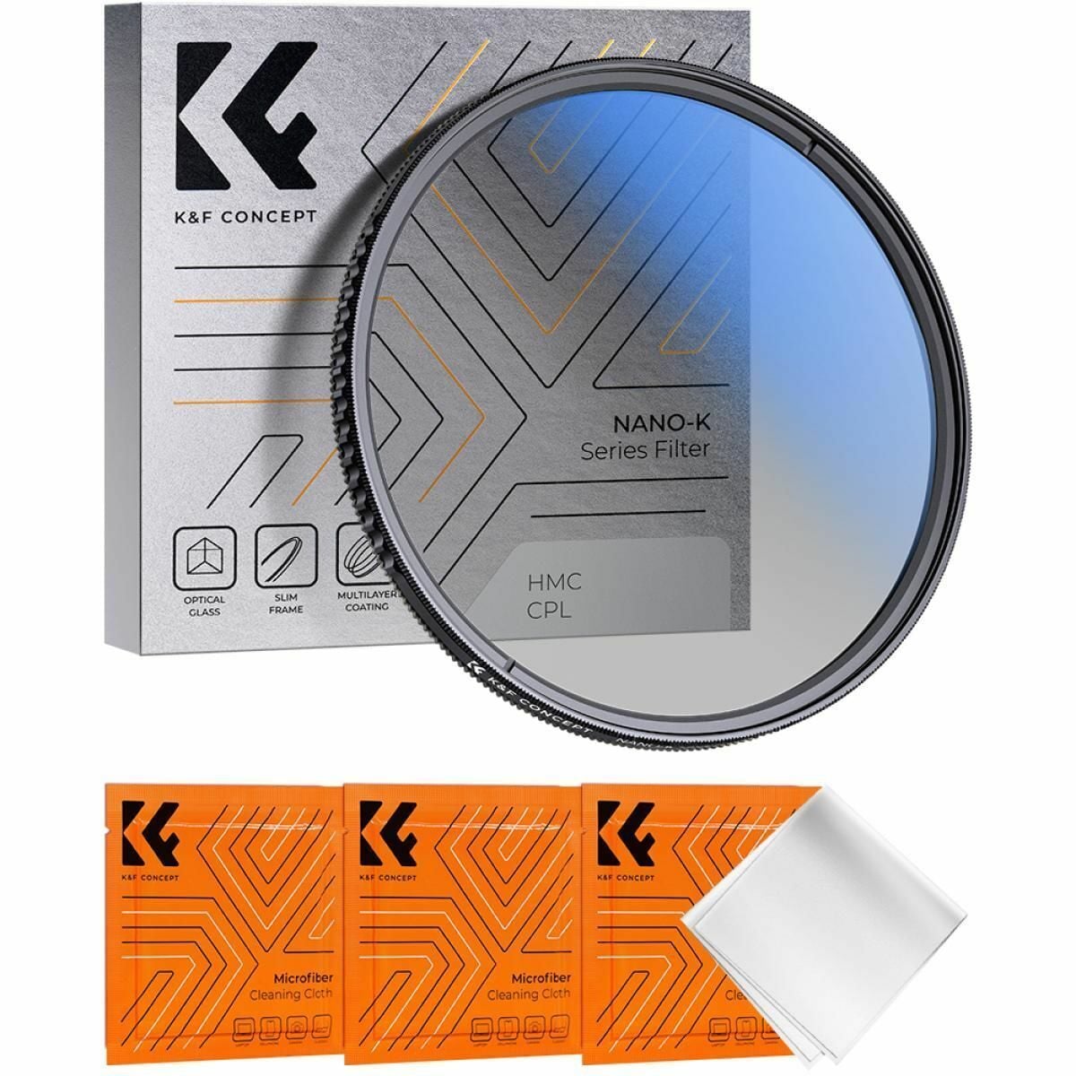 K&F Concept Nano-K SERIES 72mm HMC-CPL – ürün görseli K&F Concept Nano-K SERIES 72mm HMC-CPL ürün görseli
