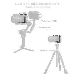 SmallRig 5583 Sony Alpha 7R V / 7 IV / 7S III / 1 / 7R IV / 7 V  için Airtag Yuvalı  Kafes