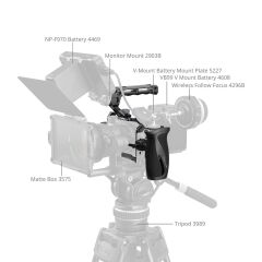 SmallRig 5468 Nikon ZR (Gelişmiş Sürüm) için  Kafes Kiti