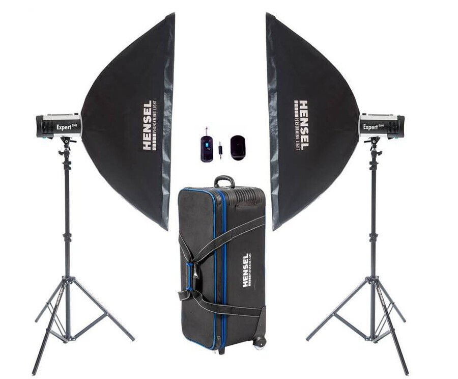 Hensel Expert D 500w 2'li Paraflaş Set
